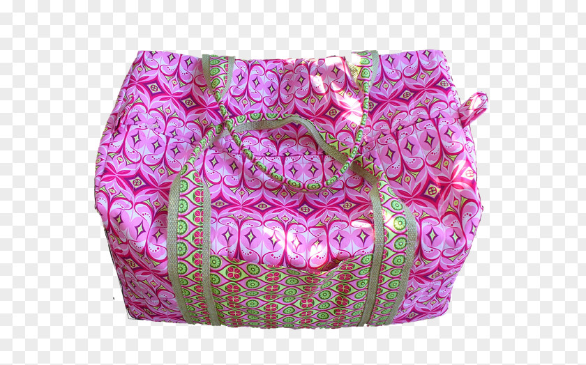 Pink Fabric M Handbag RTV PNG