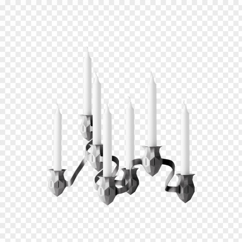 Hand Painted Candle Candlestick Muuto Scandinavian Design PNG