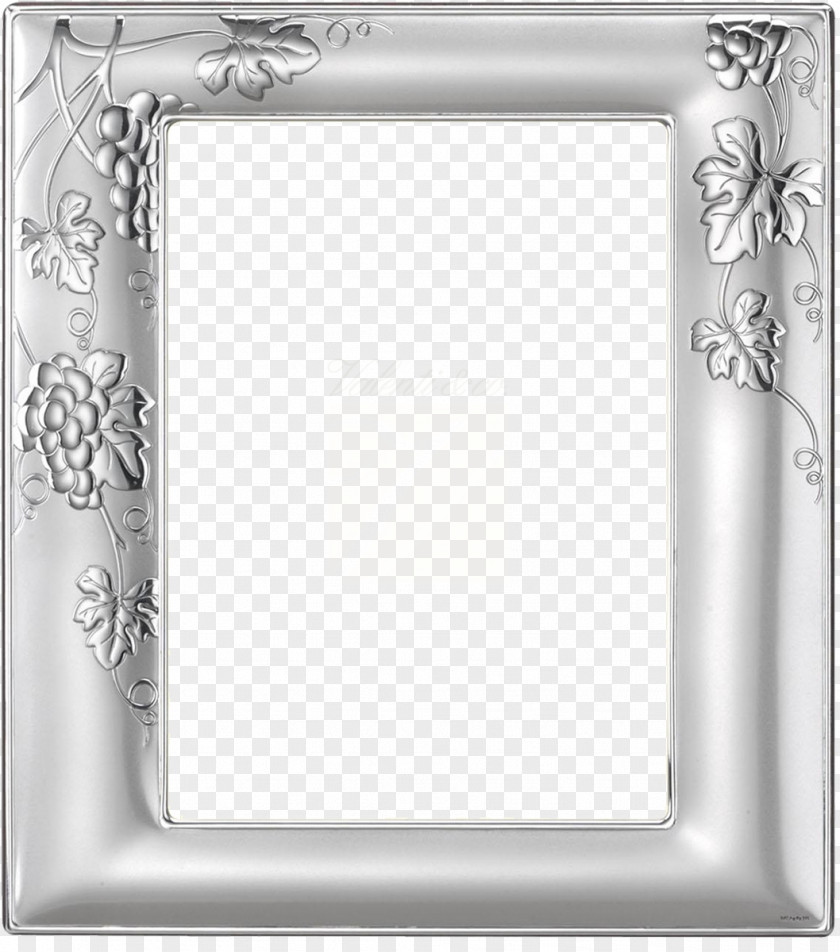 Silver Frame Picture Frames Image Editing PNG