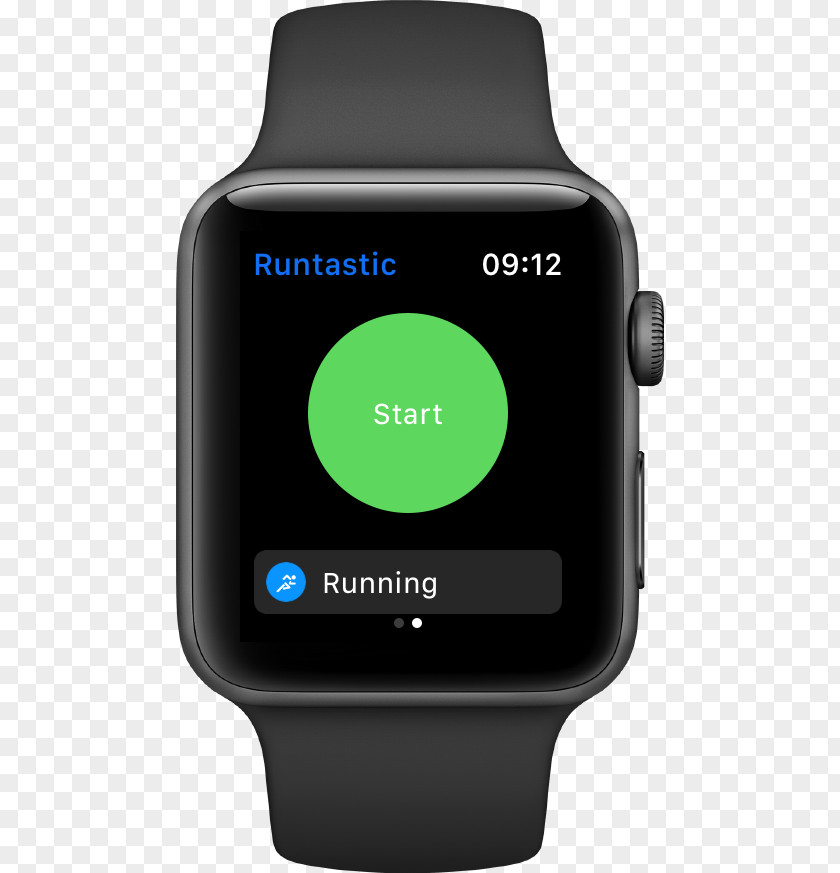 Start Watch Apple Series 3 2 Nike+ PNG