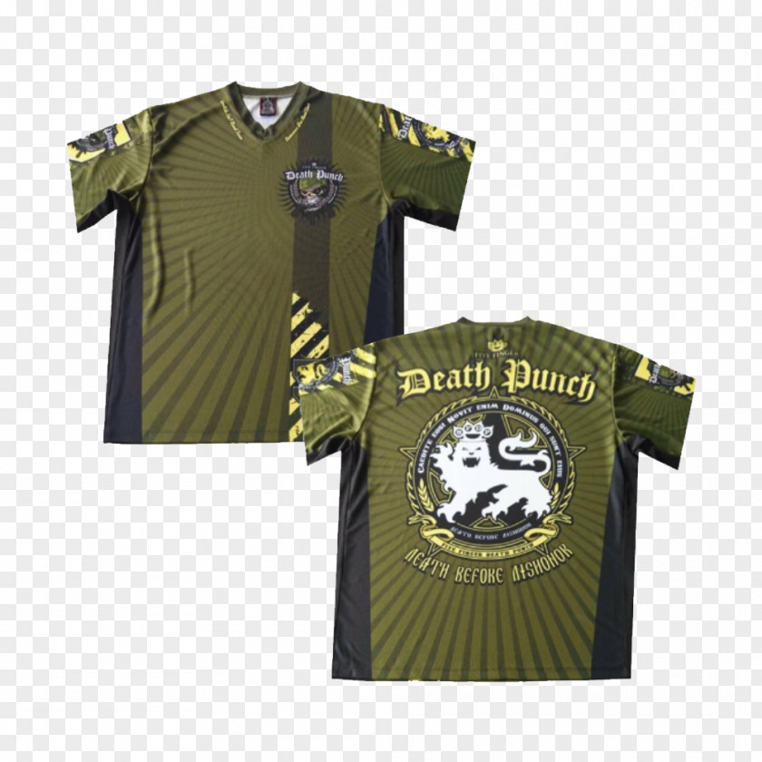T-shirt Jersey Clothing Five Finger Death Punch PNG