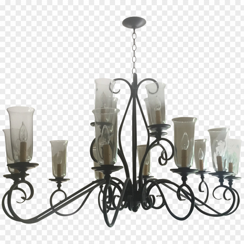 Traditional Lantern Chandelier Ceiling Light Fixture PNG