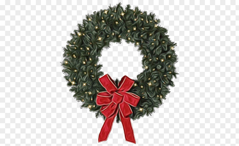 Wreaths & Garlands Christmas Day Fresh Boxwood Wreath PNG