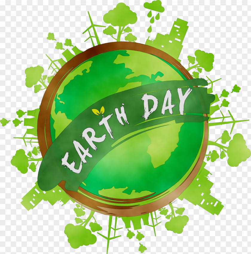 Earth Day Natural Environment Clip Art Illustration PNG