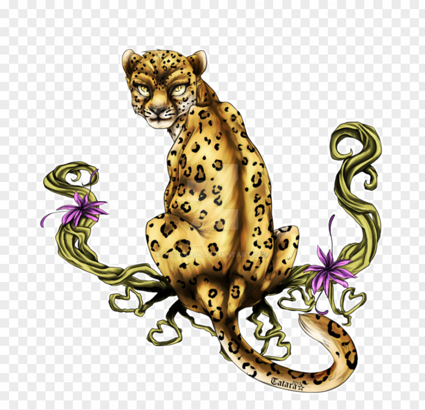 Leopard Cheetah Big Cat Felidae PNG