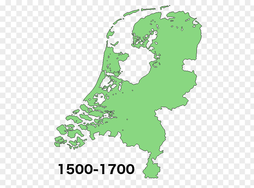 Reclaimed Land Netherlands Topographic Map Dutch Language Vector Graphics PNG