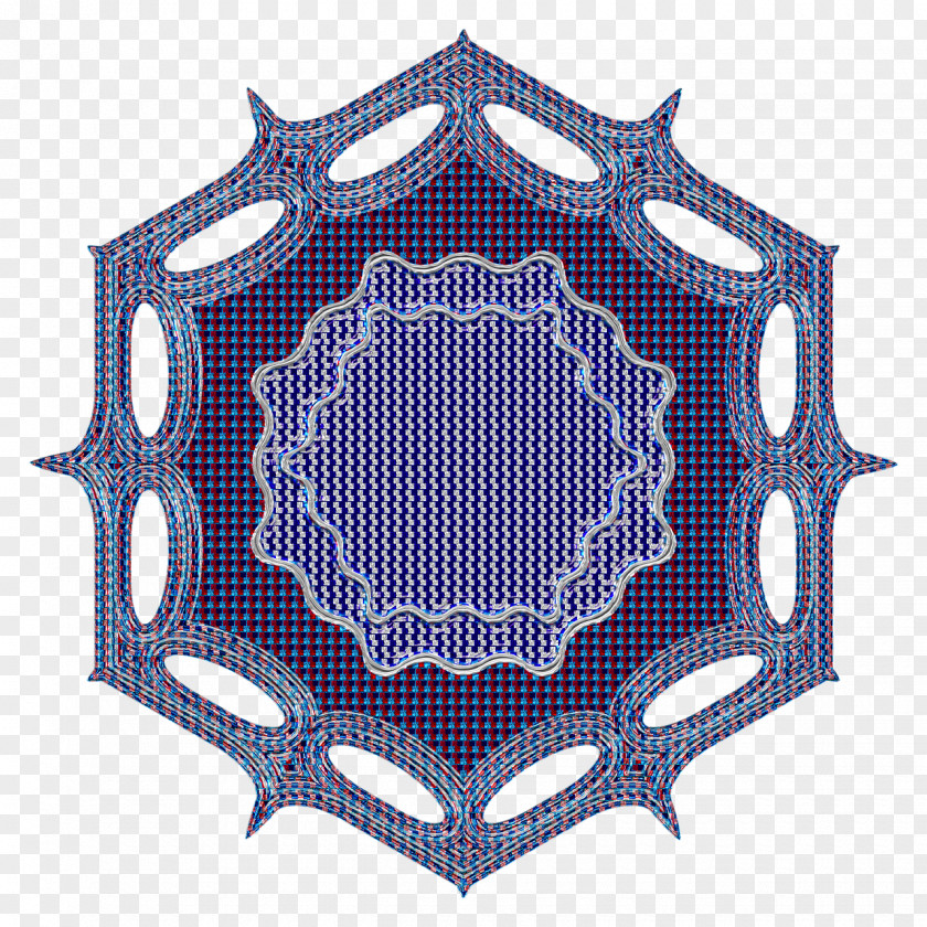 Shape Blue Pattern PNG