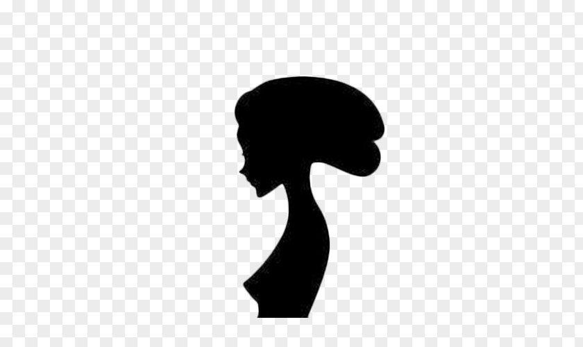 Woman Side Face Hair Iron PNG