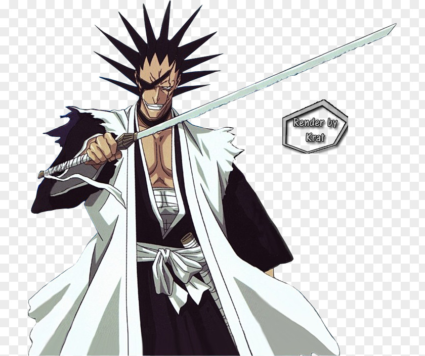 Bleach Kenpachi Zaraki Kusajishi Yachiru Ichigo Kurosaki Byakuya Kuchiki PNG