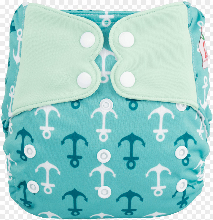 Lineage Elf Diaper Thermoplastic Polyester Blue Turquoise PNG