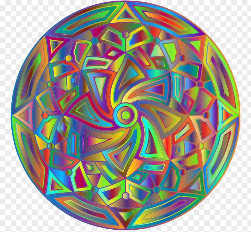 Mandala Coloring Book Clip Art PNG