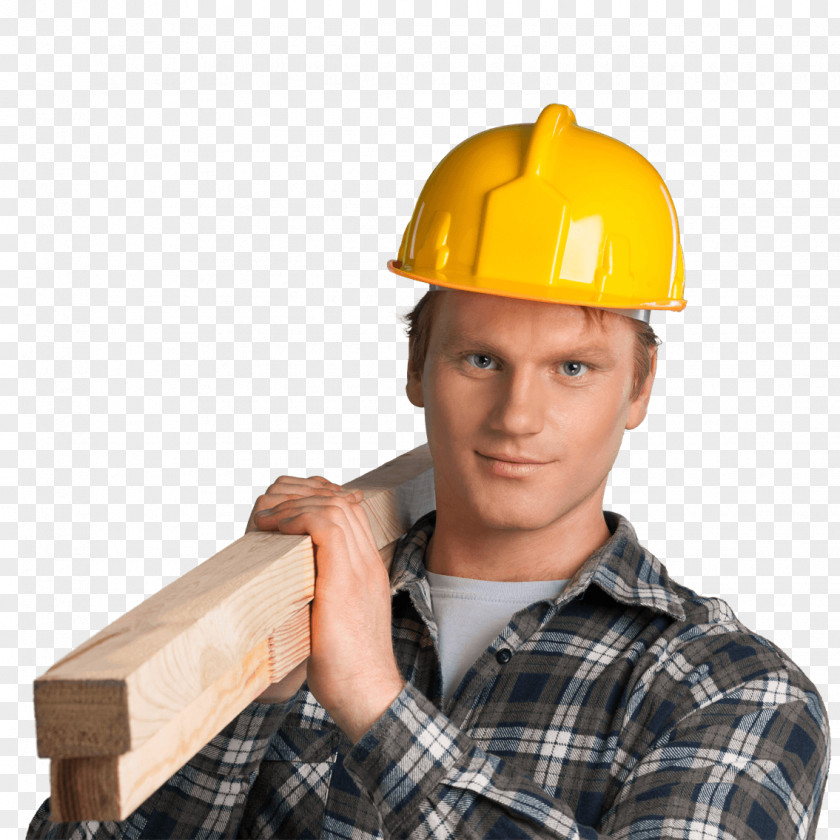Bluecollar Worker Handyman Hat Cartoon PNG