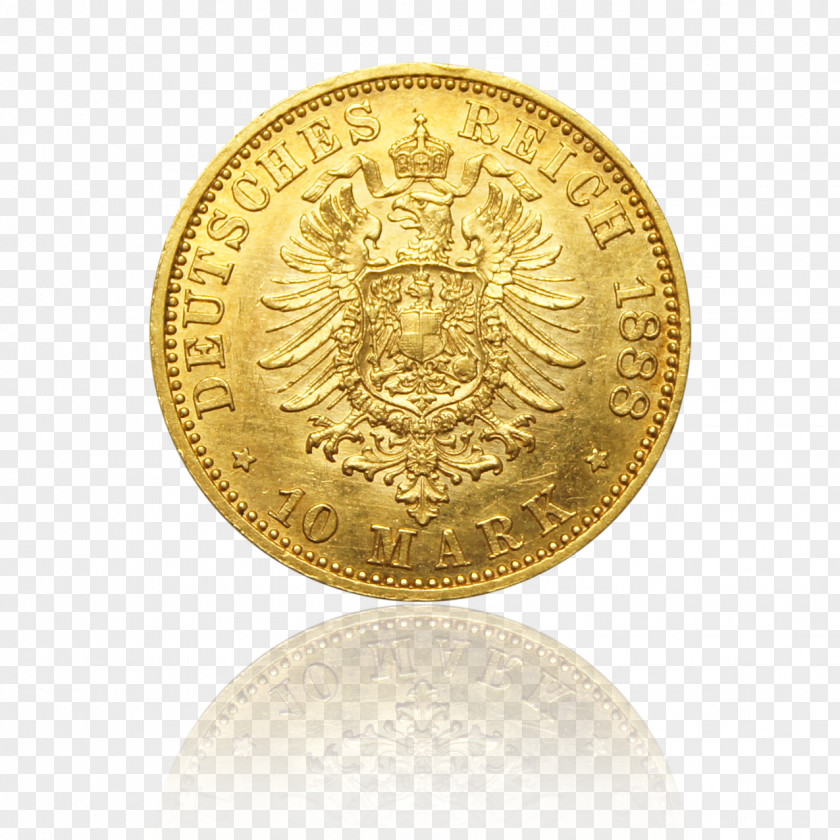 Coin Gold Silver Kingdom Of Prussia PNG