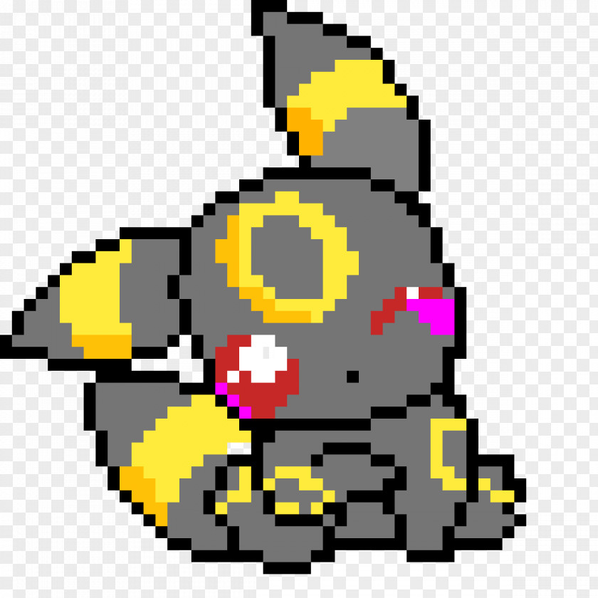 Pokemon Pixel Art Legendary Pikachu Umbreon Minecraft PNG