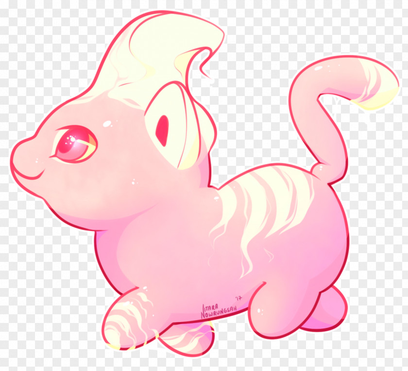 Strawberry Ice Cream Whiskers Cat Horse Pony Dog PNG