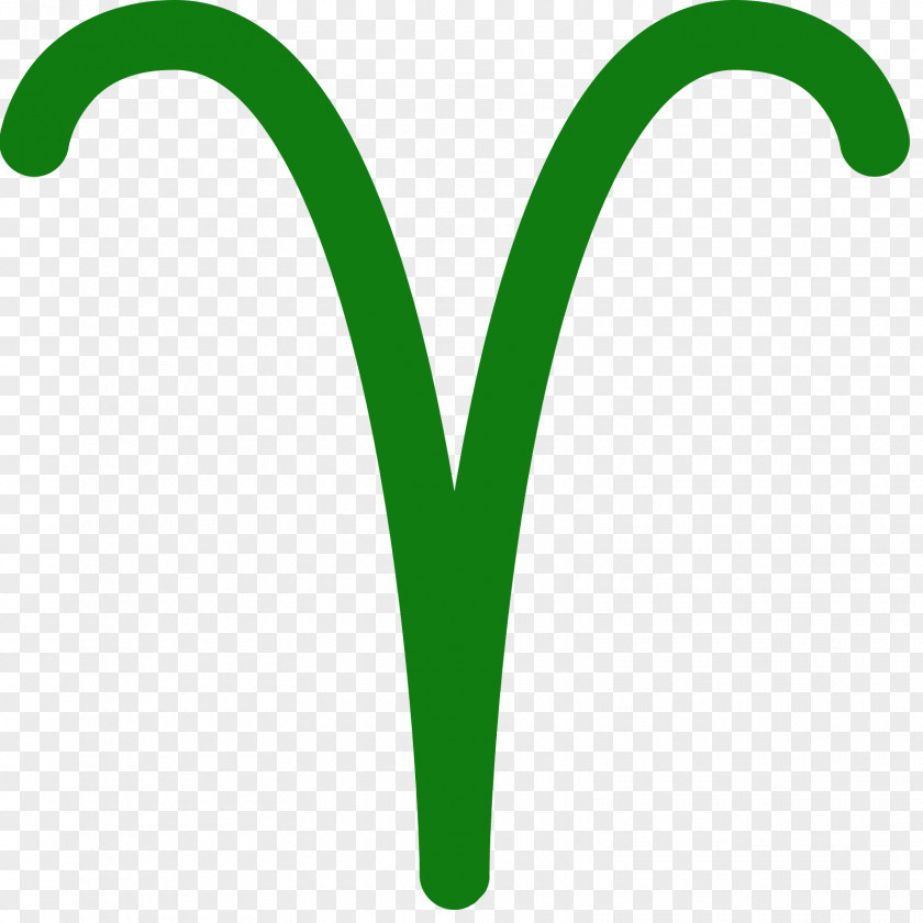 Aries Logo Leaf PNG