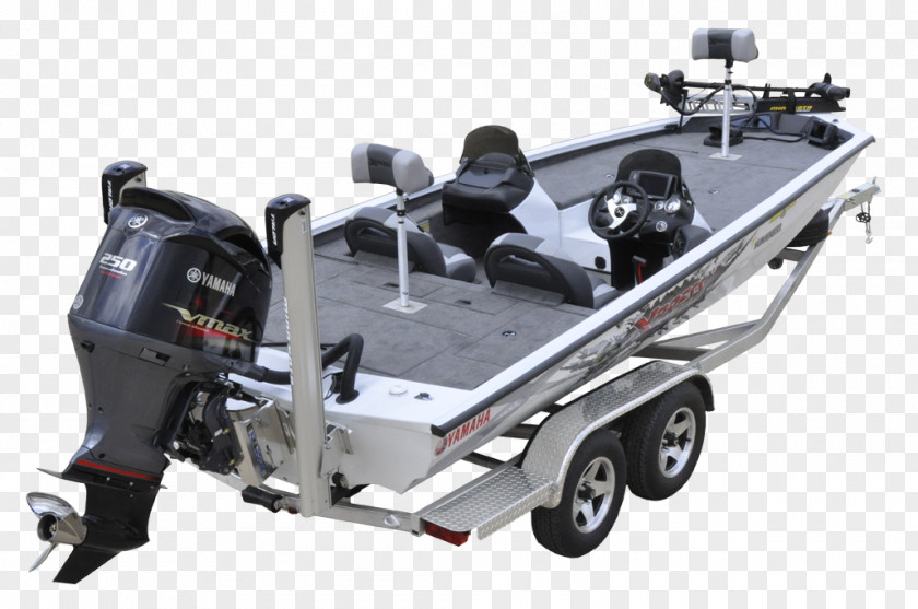Bass Boat On Water Pump Sutton Marine Xpress Boats Trailers PNG
