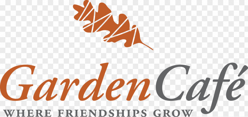 Garden Care Logo Cafe Brand Font Tagline PNG