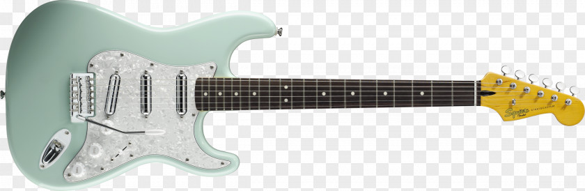 Guitar Fender Stratocaster Squier Deluxe Hot Rails The STRAT Vintage Modified Surf PNG