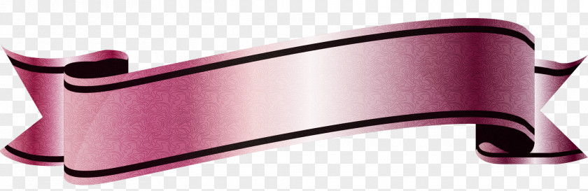 Horizontal Line Banner Ribbon Clip Art PNG