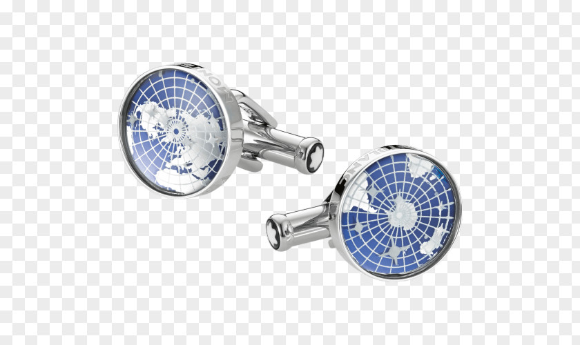 Jewellery Cufflink Montblanc Sapphire PNG