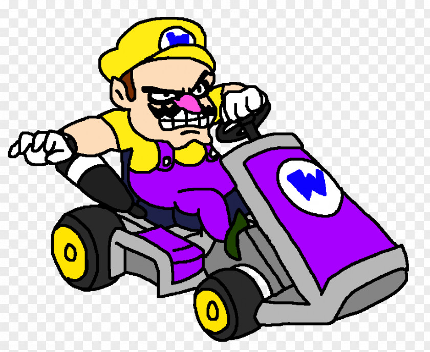 Luigi Mario Kart 8 Bowser Rosalina Wii PNG