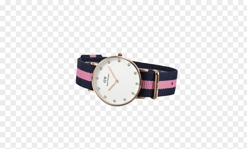 Nylon Belt Quartz Watch Strap Daniel Wellington PNG