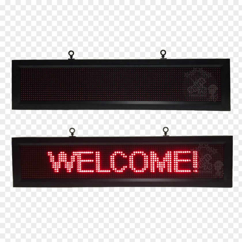 Outdoor Signage LED Display Rectangle Device Light-emitting Diode PNG