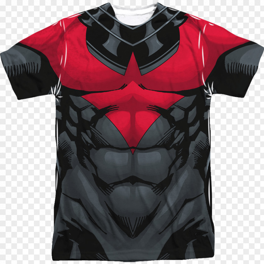 T-shirt Batman Nightwing Red Hood Costume PNG