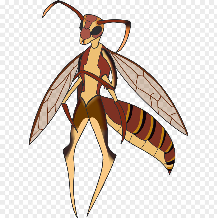 Bee Hornet Honey Wasp Butterfly PNG