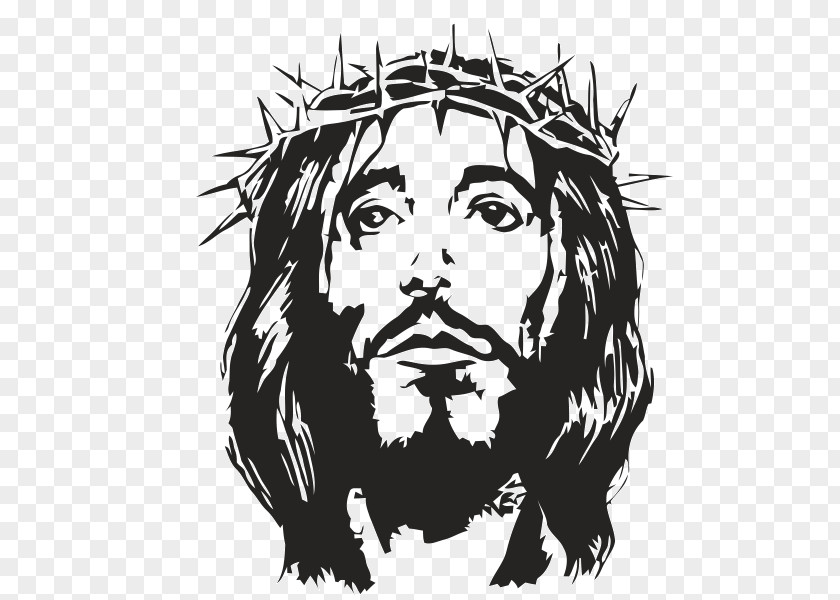 Christian Cross Crown Of Thorns Christianity Holy Face Jesus Bible PNG