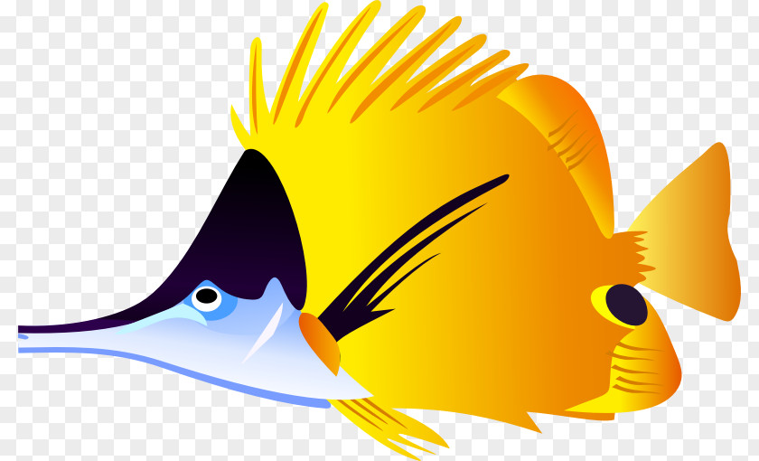 Fish Images Free Cartoon Yellow Clip Art PNG