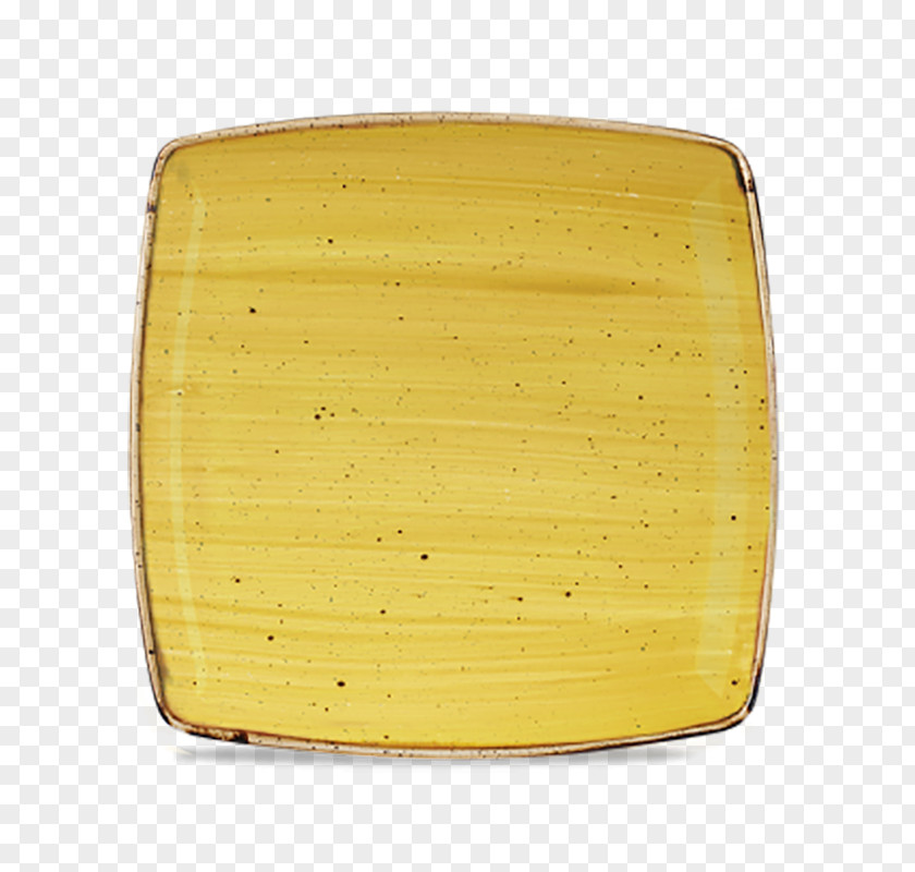 Plate Mustard Stoneware Orange Blue PNG