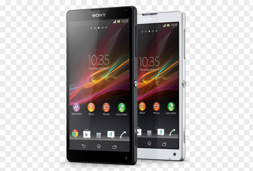 Smartphone Sony Xperia ZL SP Z1 PNG