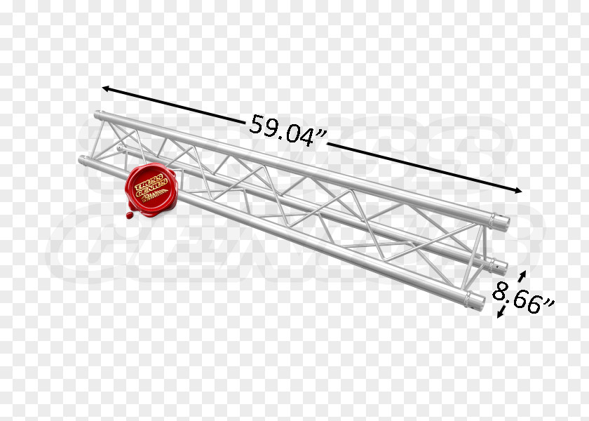 Truss With Light Car Line Angle Material PNG