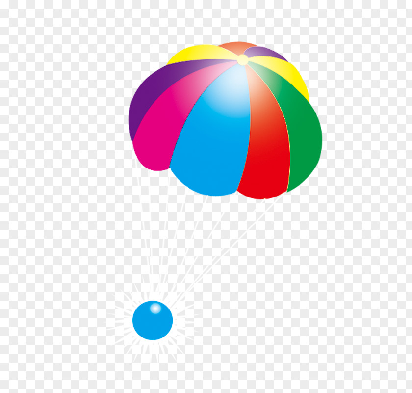 Cartoon Parachute PNG