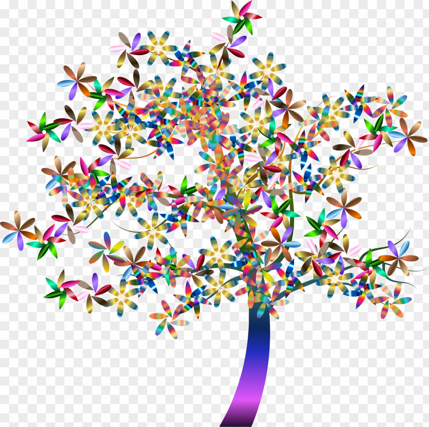 Flower Tree Clip Art PNG