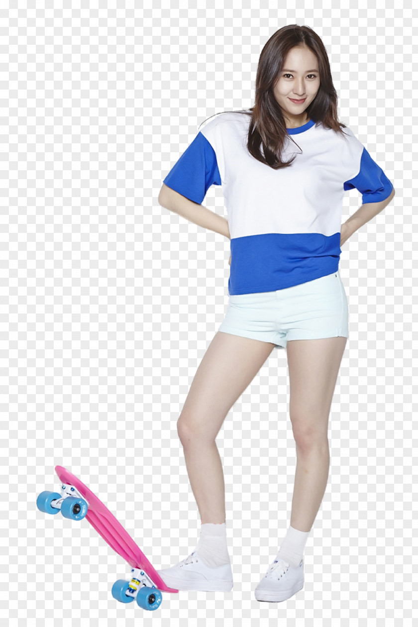 Krystal Jung South Korea Unexpected Love F(x) Cheerleading Uniforms PNG