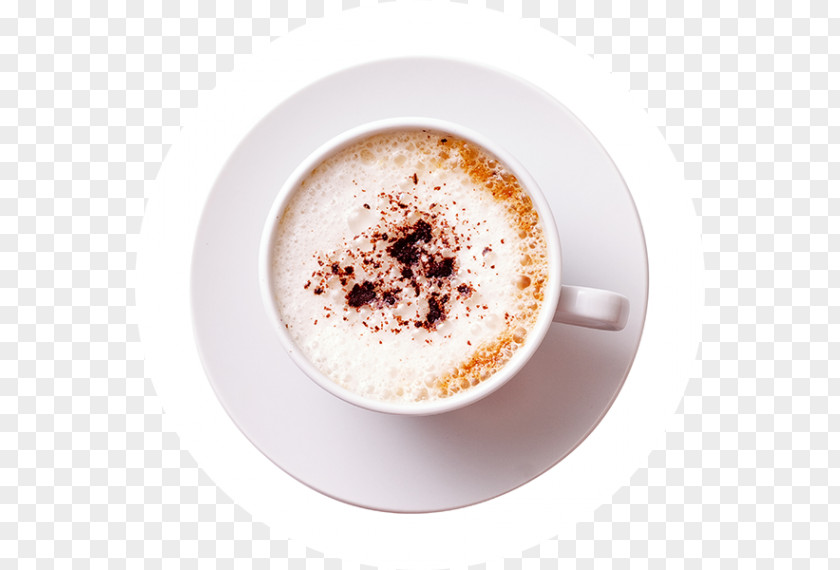 Plastic Coffee Cup Top View Cappuccino Espresso Latte PNG