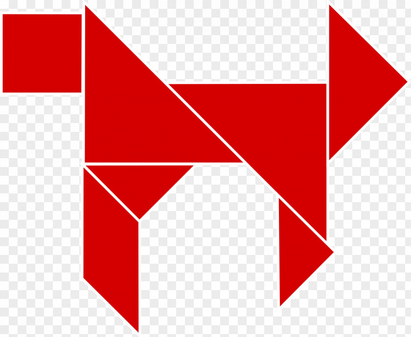 Tangram Puzzle Résumé Mathematical Game Pattern PNG