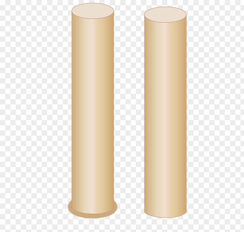 Two White Columns 0 Cylinder Column PNG