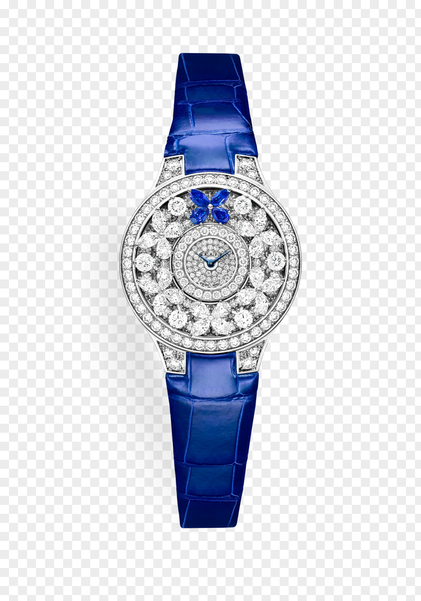 Watch Graff Diamonds Sapphire Clock PNG