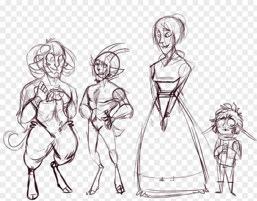 We Are Family Drawing Line Art Clothing Sketch PNG