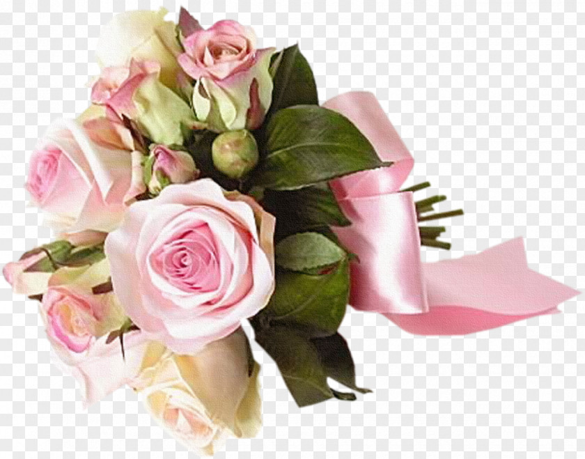 Blush Floral Flower Bouquet Rose Clip Art PNG