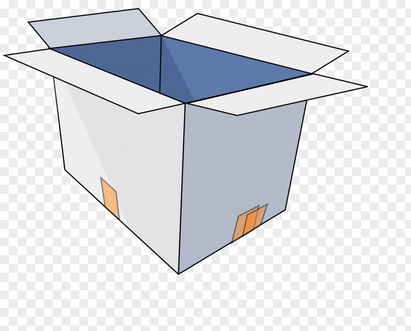 Cardboard Box Clip Art PNG