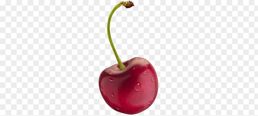 Isolated Cherry With Water PNG Water, red apple clipart PNG