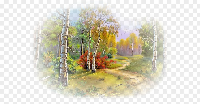 Painting Landscape Oil Art PNG