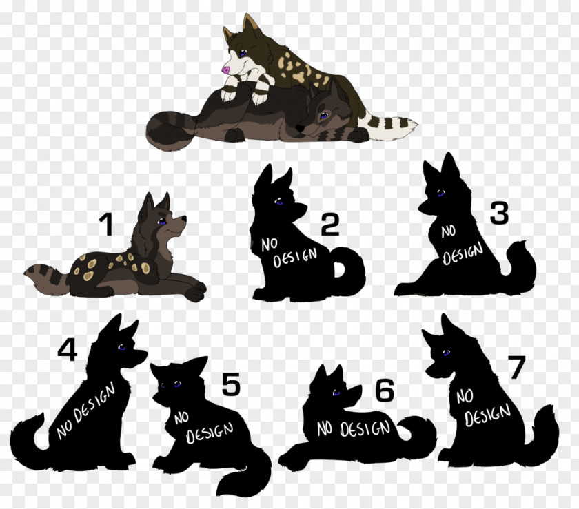 Cat Dog Shoe Font PNG
