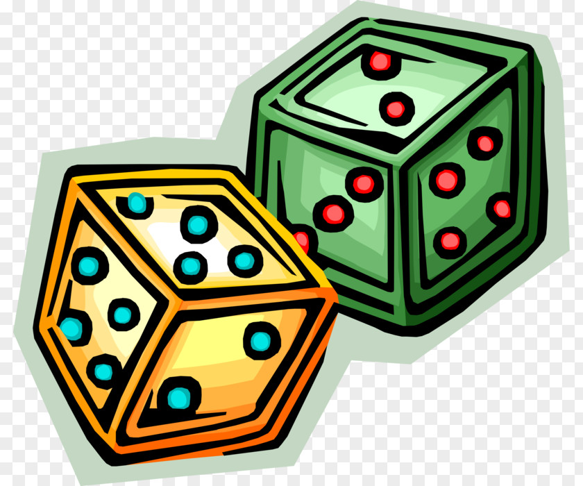 Dice Game Product Design Clip Art PNG