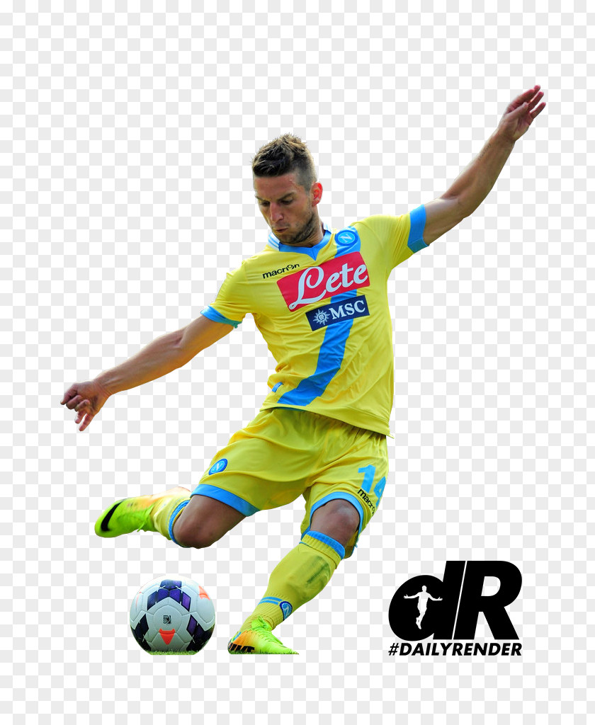 Dries Mertens S.S.C. Napoli Football Player Team Sport Rendering PNG